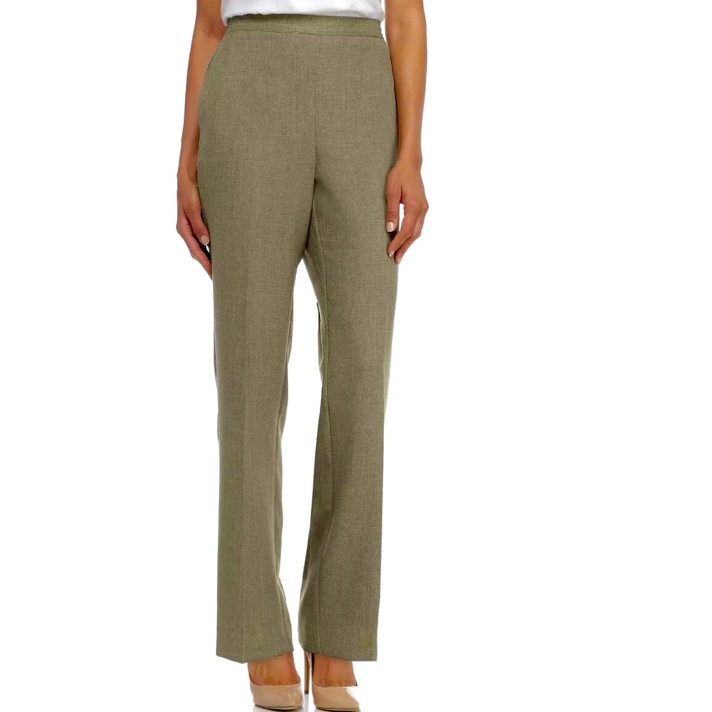 Alfred Dunner Classic Fit Proportioned Med Pants